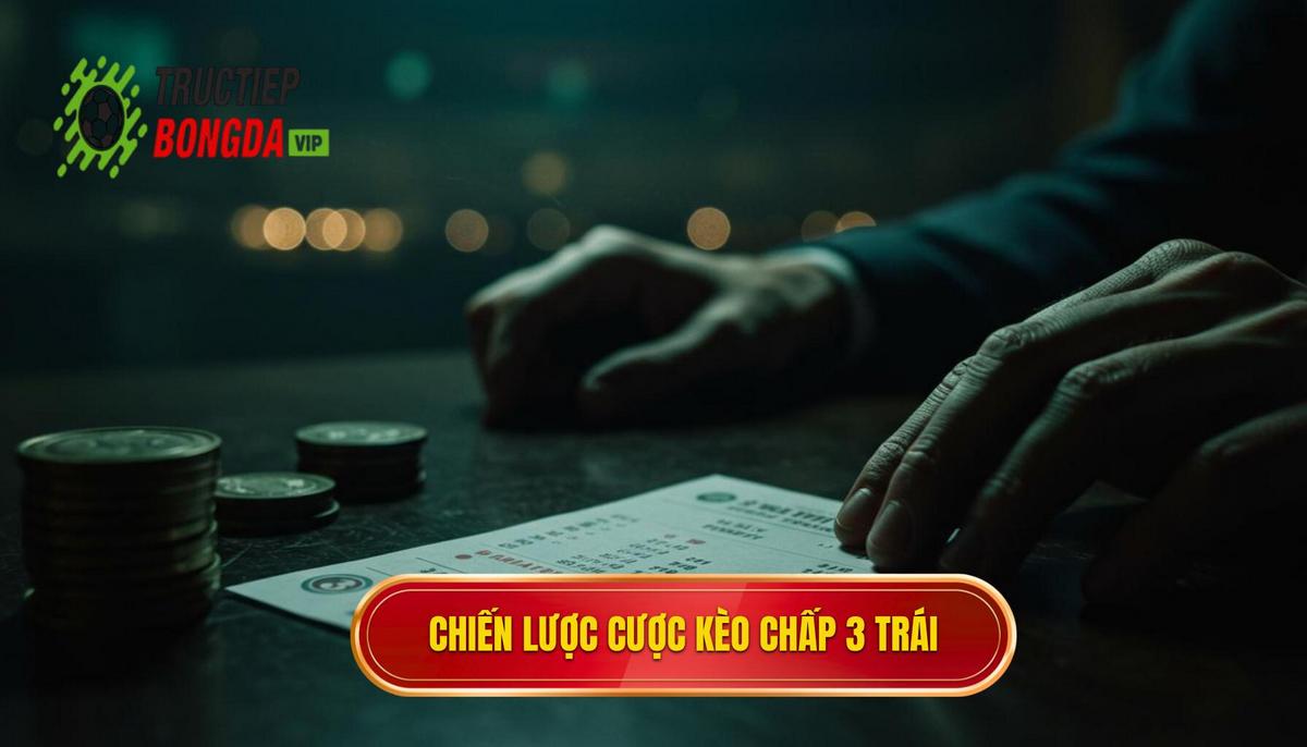 Chiến Lược Đặt Cược Kèo Chấp 3 Trái Tối Ưu Nhất