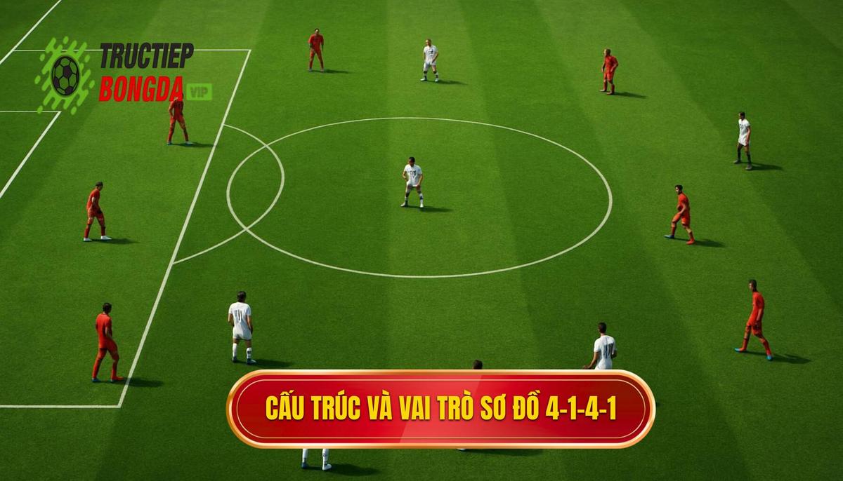 Cấu trúc và vai trò cốt lõi của sơ đồ 4-1-4-1