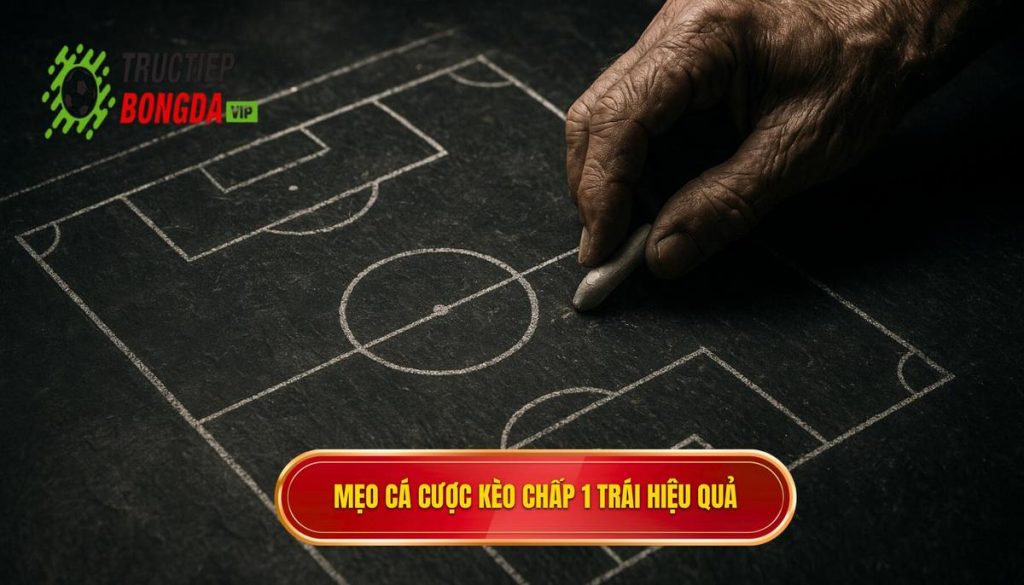 Mẹo cá cược kèo chấp 1 trái hiệu quả