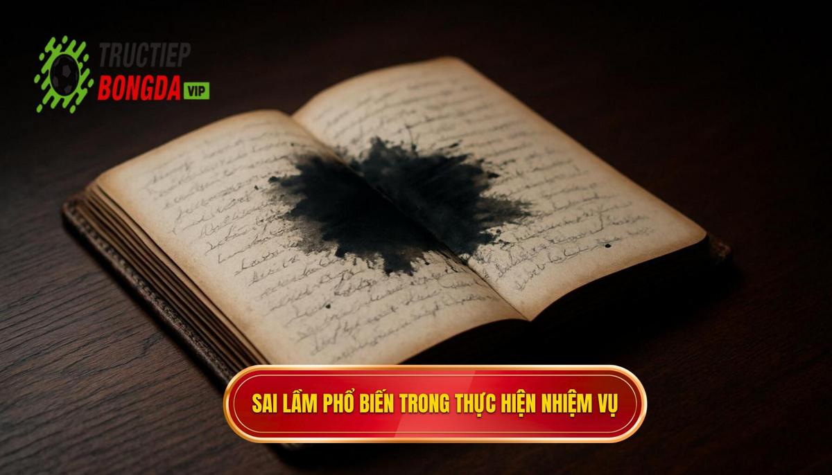 Những sai lầm thường gặp khi thực hiện