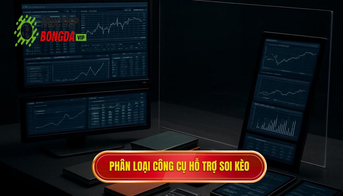 Phân loại các công cụ hỗ trợ soi kèo phổ biến trên thị trường