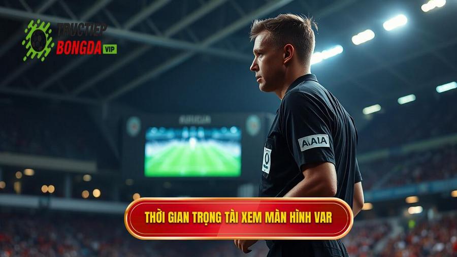 2. Thời gian trọng tài xem màn hình VAR