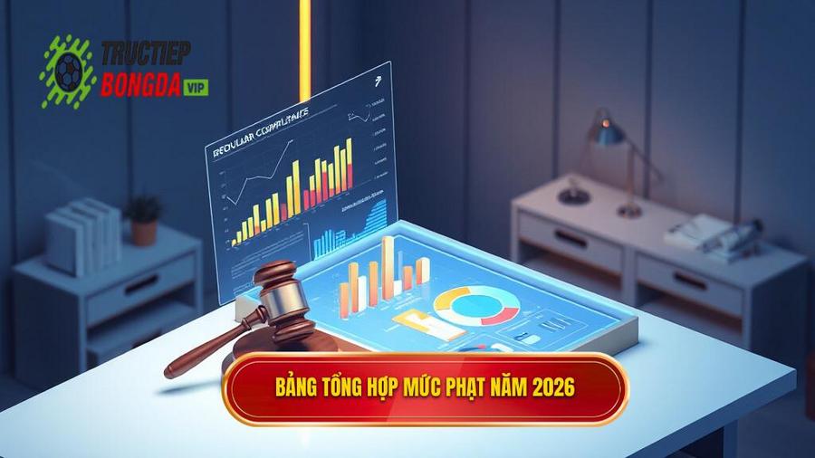 3. Bảng tổng hợp mức phạt năm 2026