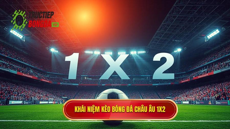 1. Kèo bóng đá Châu Âu là gì? Hiểu đúng về kèo 1X2