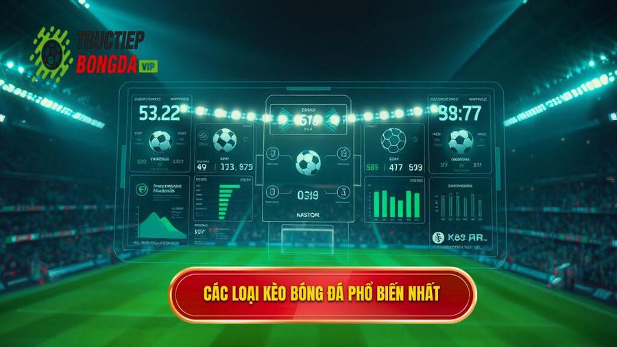 2. Các loại kèo bóng đá phổ biến nhất hiện nay