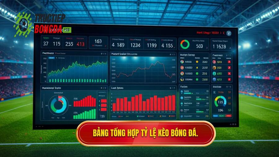 3. Bảng tổng hợp các tỷ lệ kèo bóng đá cơ bản