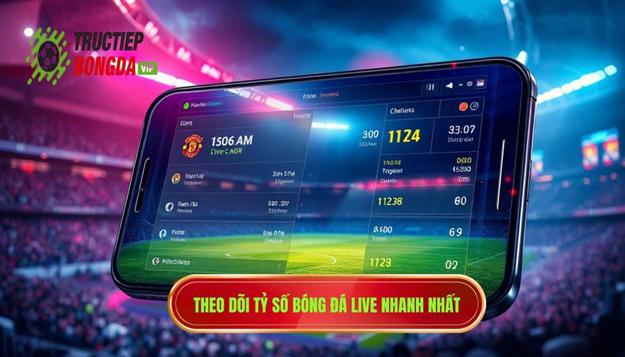 Theo dõi tỷ số bóng đá live nhanh nhất
