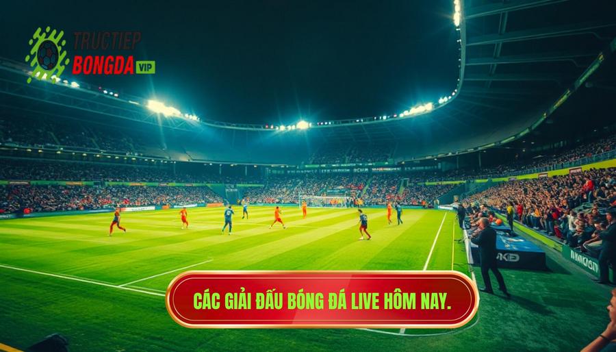 Các giải đấu bóng đá live hôm nay