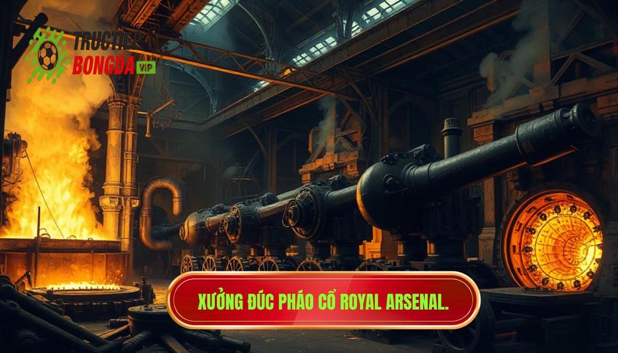 Nguồn gốc lịch sử: Từ xưởng đúc pháo Royal Arsenal