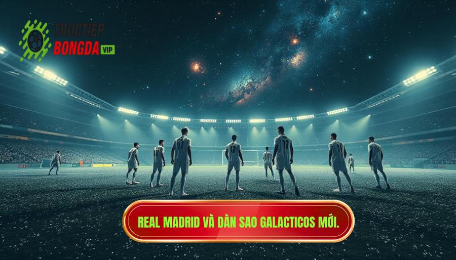 Real Madrid - Dải ngân hà Galacticos phiên bản mới