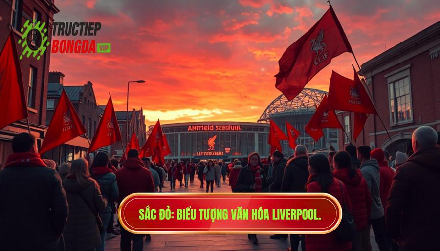 Ý nghĩa văn hóa và xã hội của màu đỏ tại Liverpool