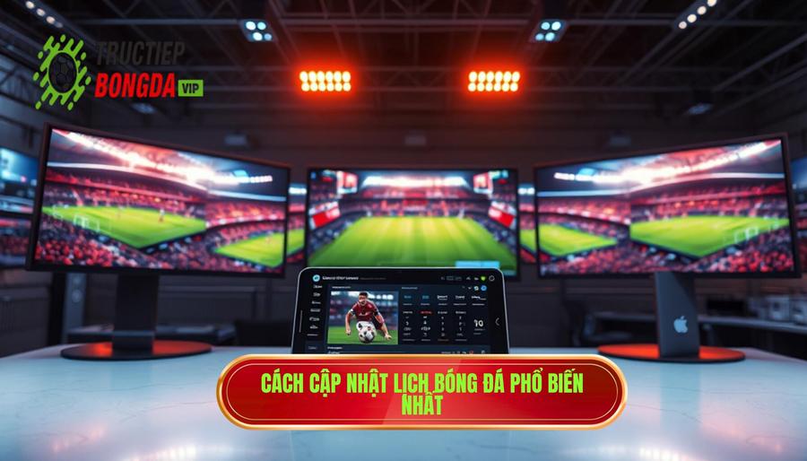 Các phương pháp cập nhật lịch phát sóng bóng đá phổ biến hiện nay Các phương pháp cập nhật lịch phát sóng bóng đá phổ biến hiện nay